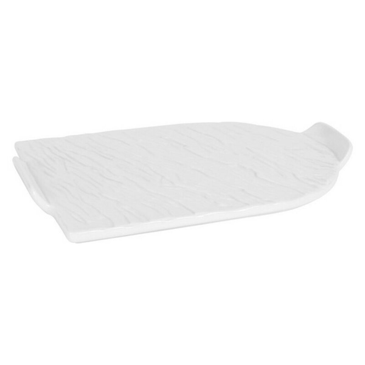 Snacksbricka Inde Skiffer Vit Rektangulär, Mått: 33 x 23 x 3 cm - 5