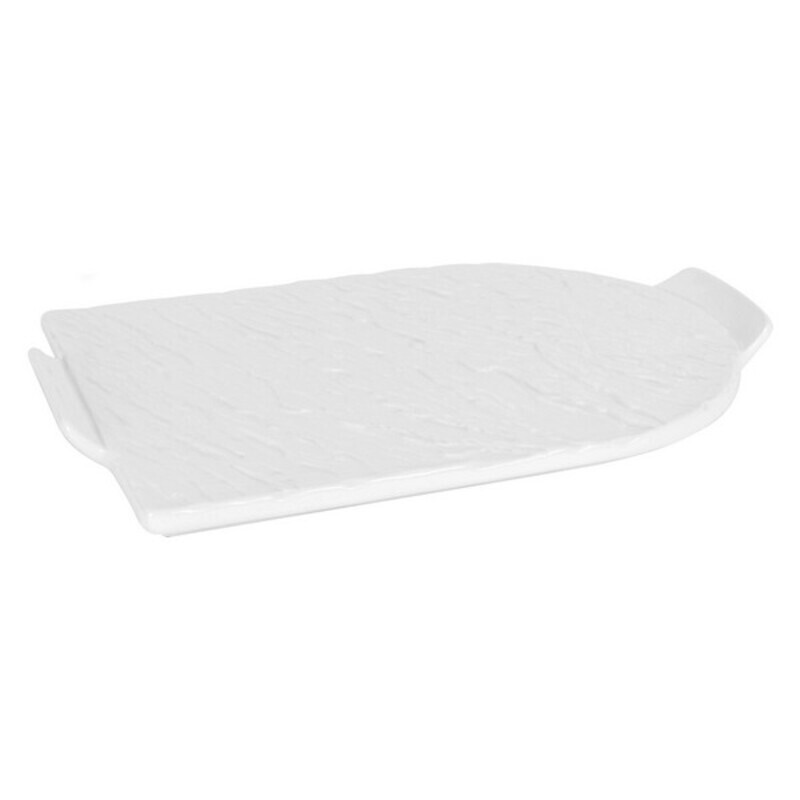 Snacksbricka Inde Skiffer Vit Rektangulär, Mått: 28 x 19 x 3 cm - 4
