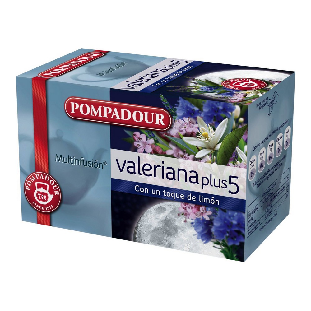 Infusion Pompadour Plus 5 Vänderot (20 uds)