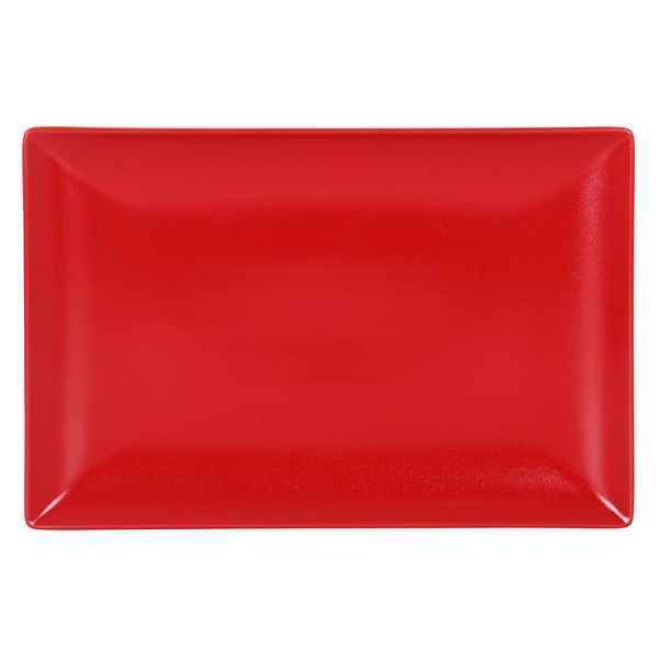 Bricka Ming II Rektangulär Röd, Mått: 30 x 20 x 2,5 cm - 4