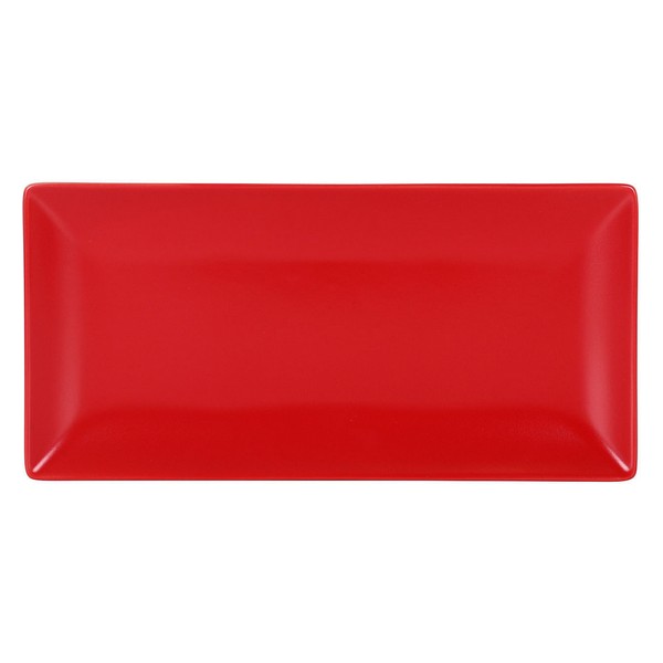 Bricka Ming II Rektangulär Röd, Mått: 30 x 15 x 2 cm - 3