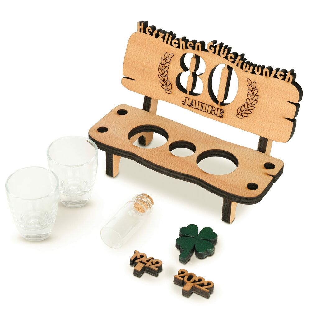 Set med snapsglas 80 (Renoverade D)