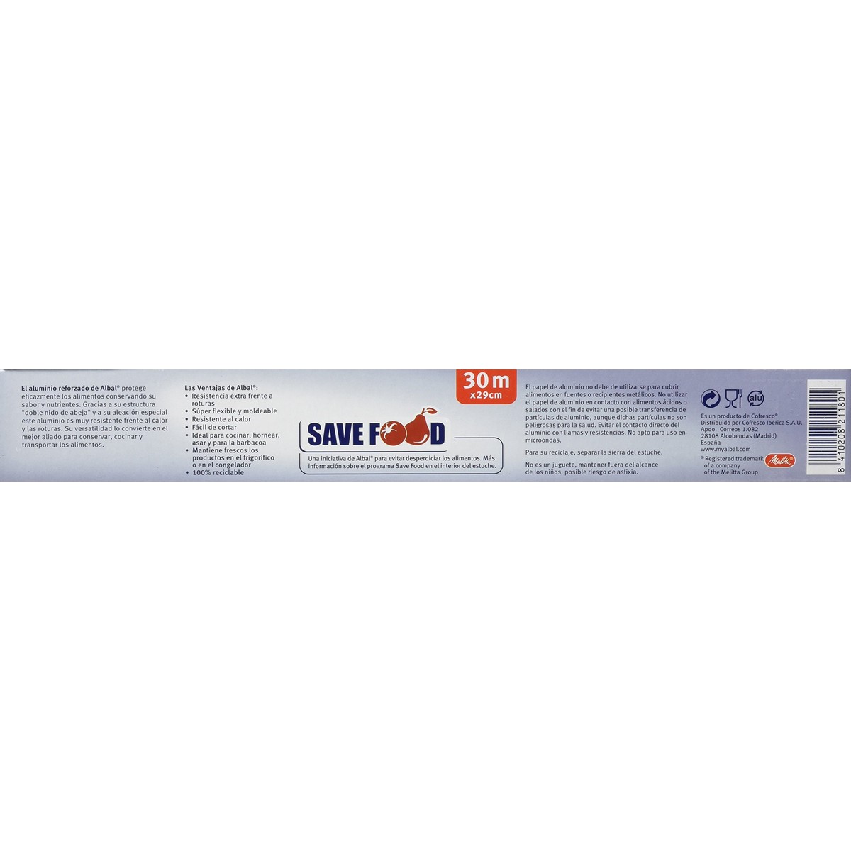 Aluminiumfolie Albal (30 m) - 3