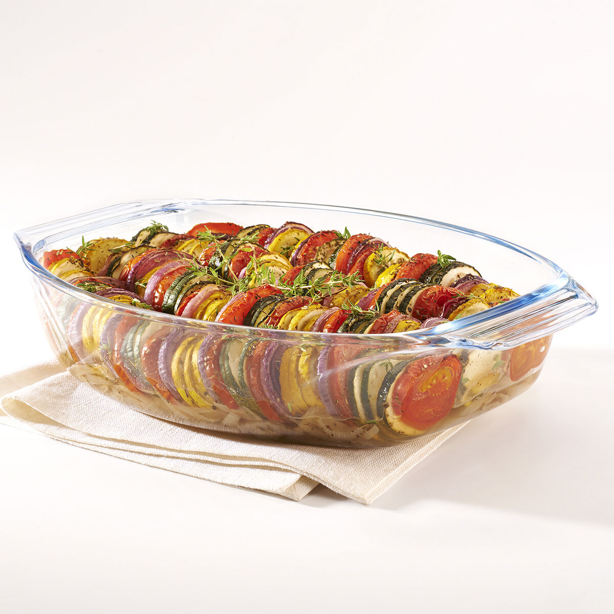 Ugnsform Pyrex Irresistible Oval Transparent Glas 39,5 x 27,5 x 7 cm (4 antal) - 2