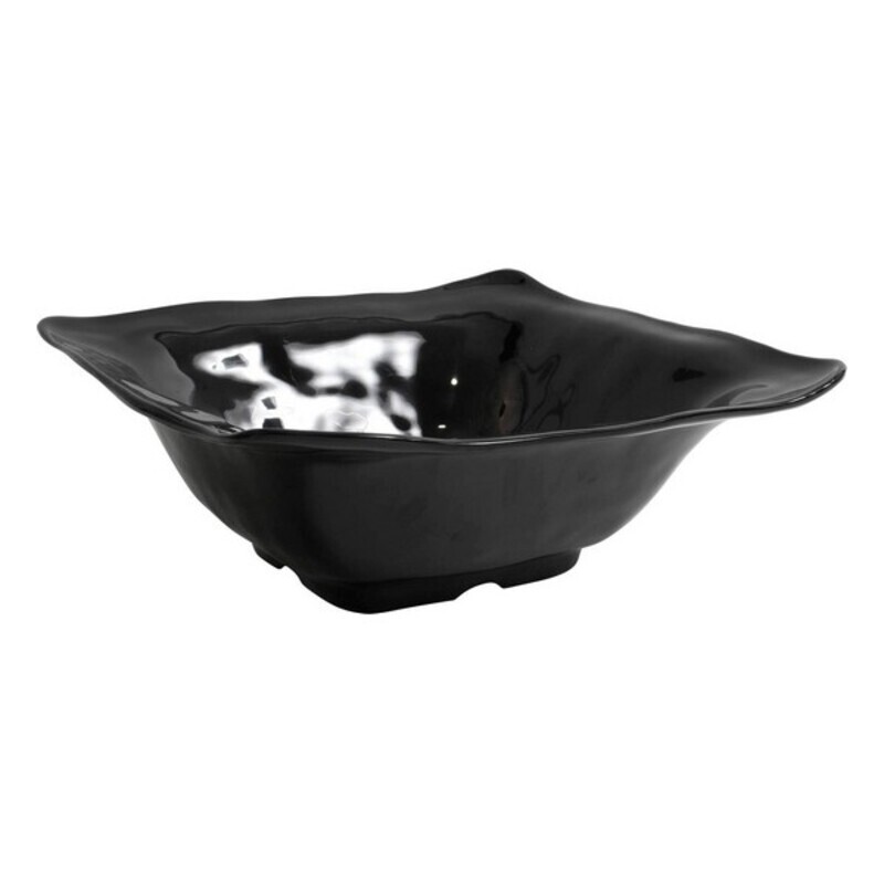 Salladsskål AIR Porslin Svart (36,5 x 35,8 x 13,6 cm) - 2