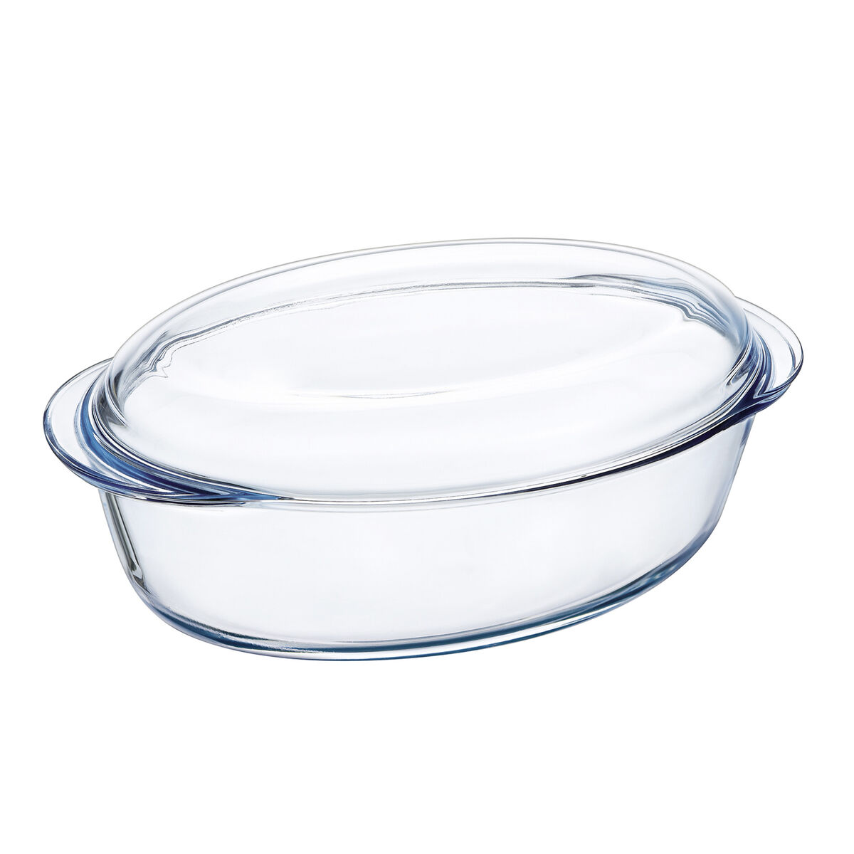 Ugnsform Pyrex Classic Vidrio Med lock Transparent Glas 33 x 20 x 10 cm (3 antal) - 2