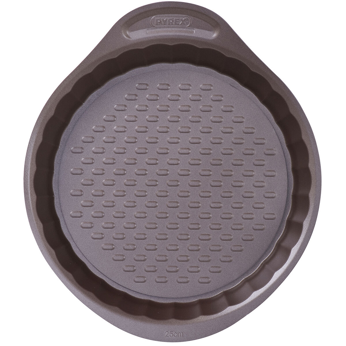 Ugnsform Pyrex Asimetria Rund Svart 25 cm (6 antal) - 2