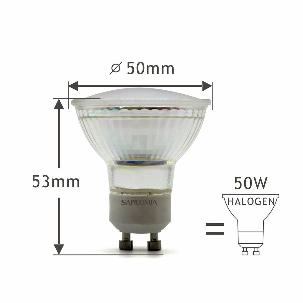 LED-lampa GU10 400 Lm (Renoverade B) - 2