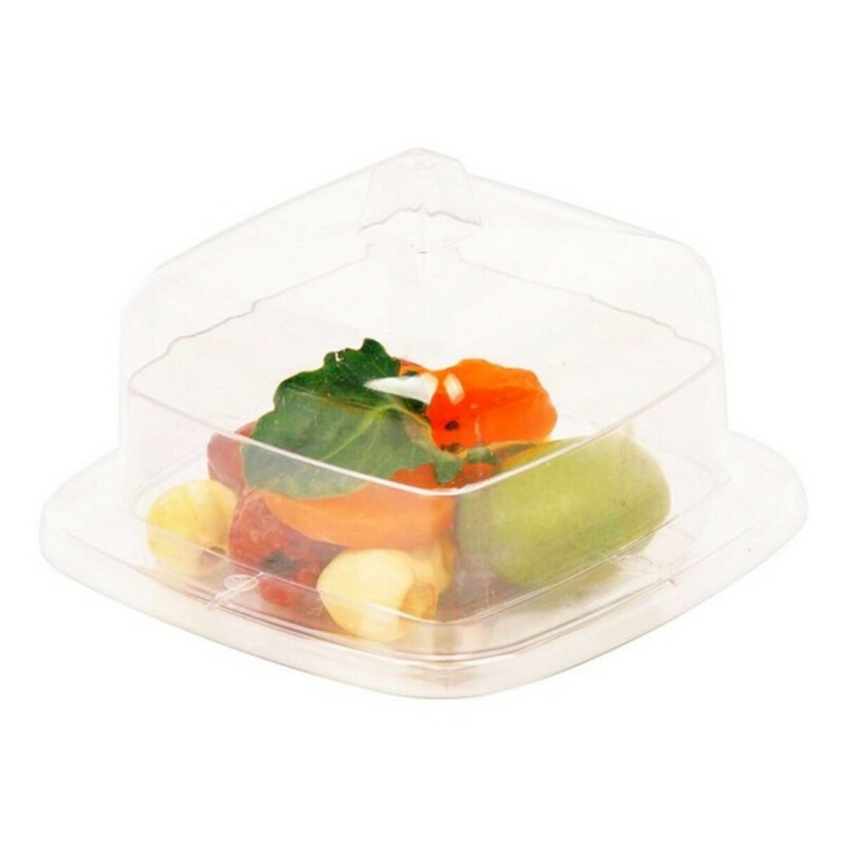 Provsmakningsset Inde 43765 polystyren Med lock 8 x 8 x 5,5 cm (6 antal) (6 pcs) - 3