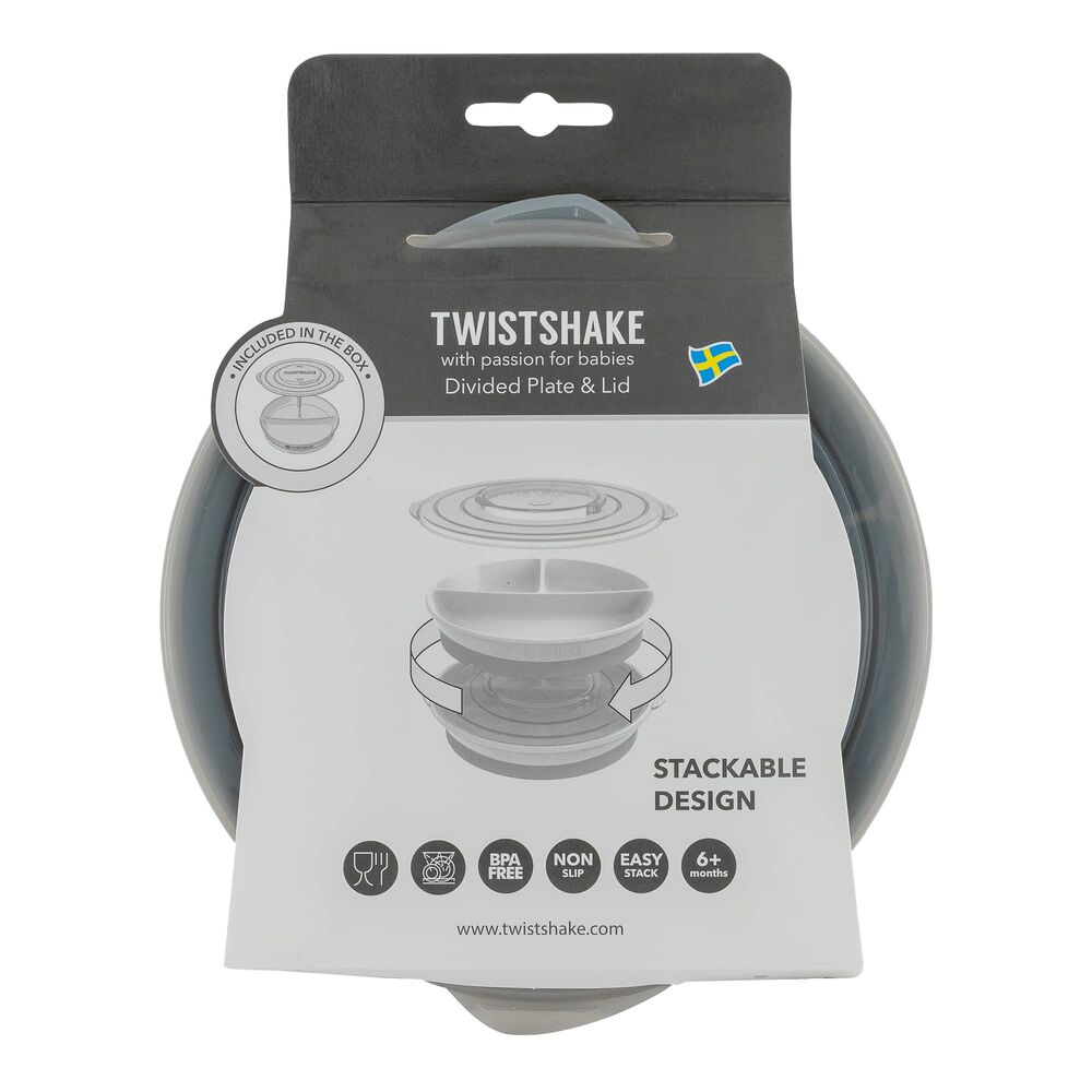 Tallrik Twistshake 78174 3 Fack (Renoverade A)