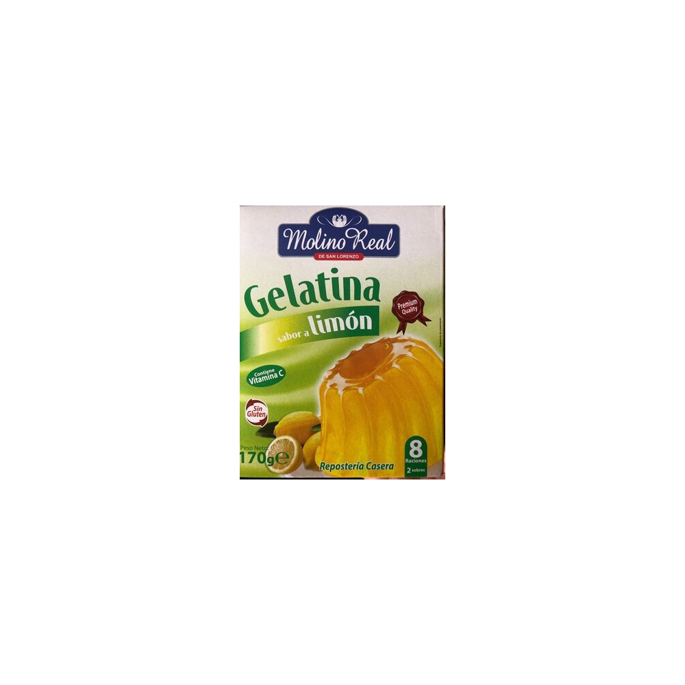 Gelatin Molino Real Citron (2 x 85 g)