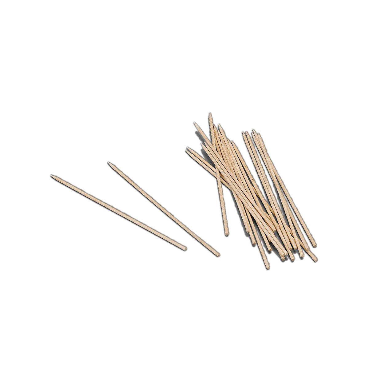 Ätpinnar i trä Best Products Green 100 Delar (150 x 2 mm)