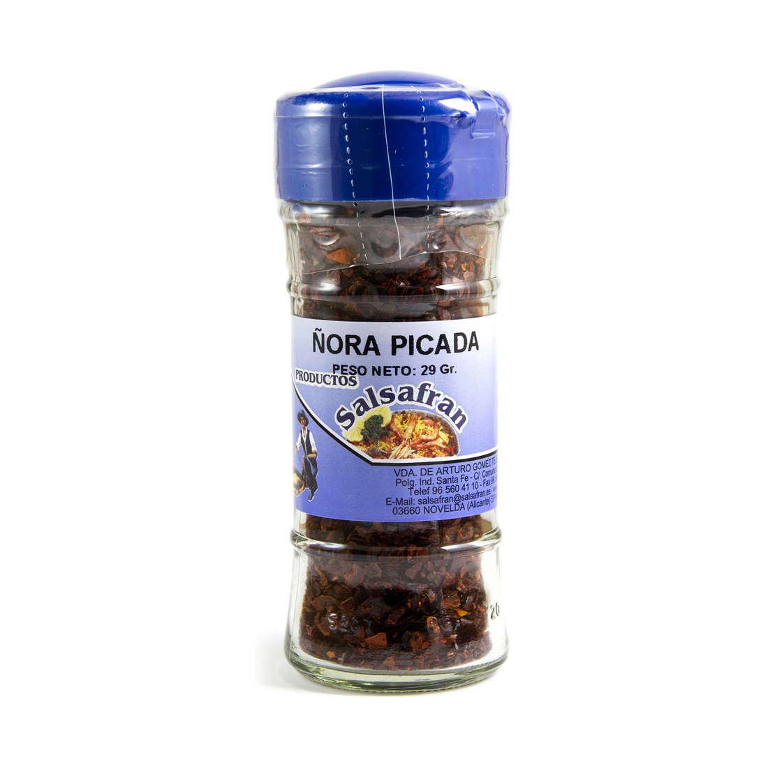 Soltorkade paprikor Salsafran Snitt (29 g)