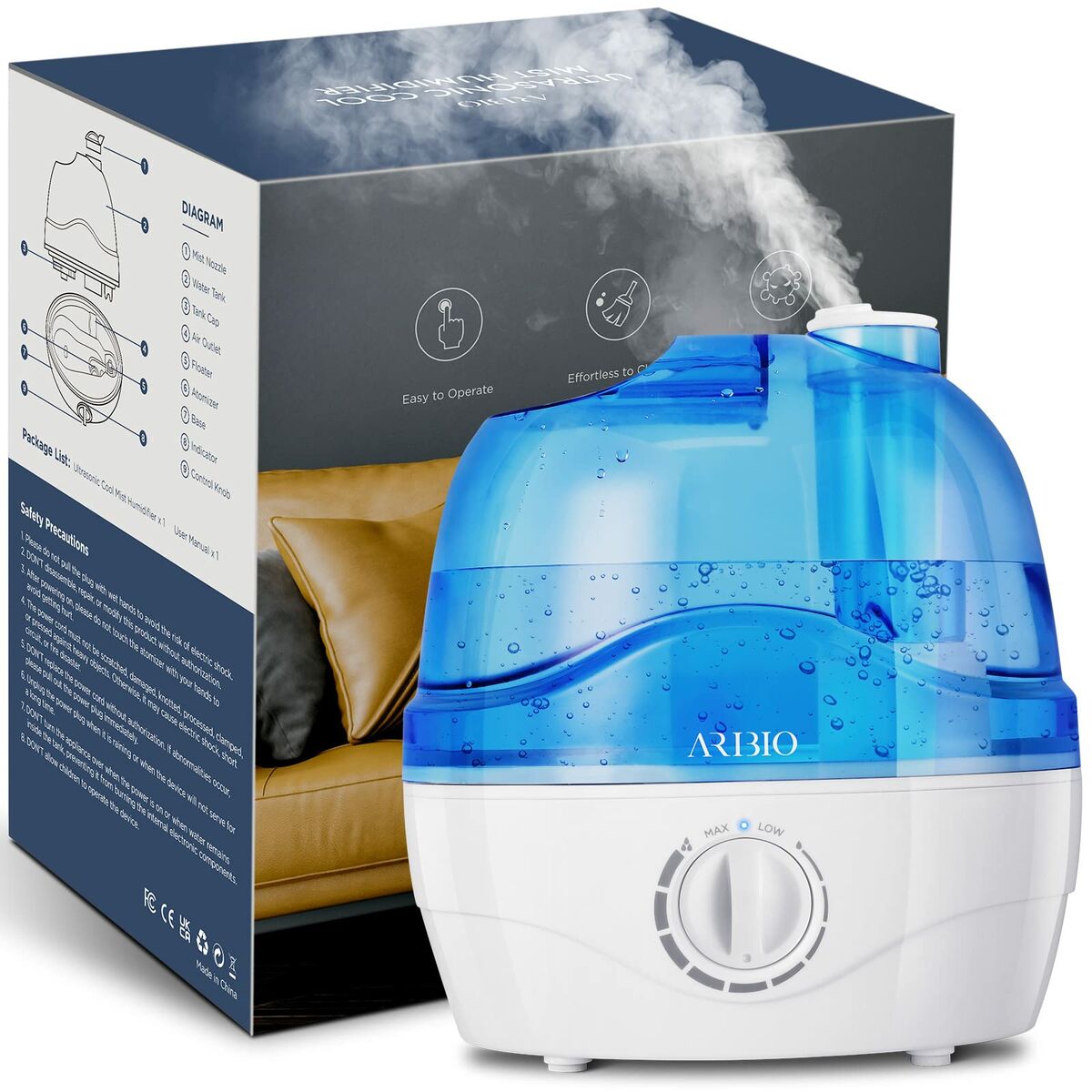 Avfuktare STL-2209 Blå 2,2 L (Renoverade C)