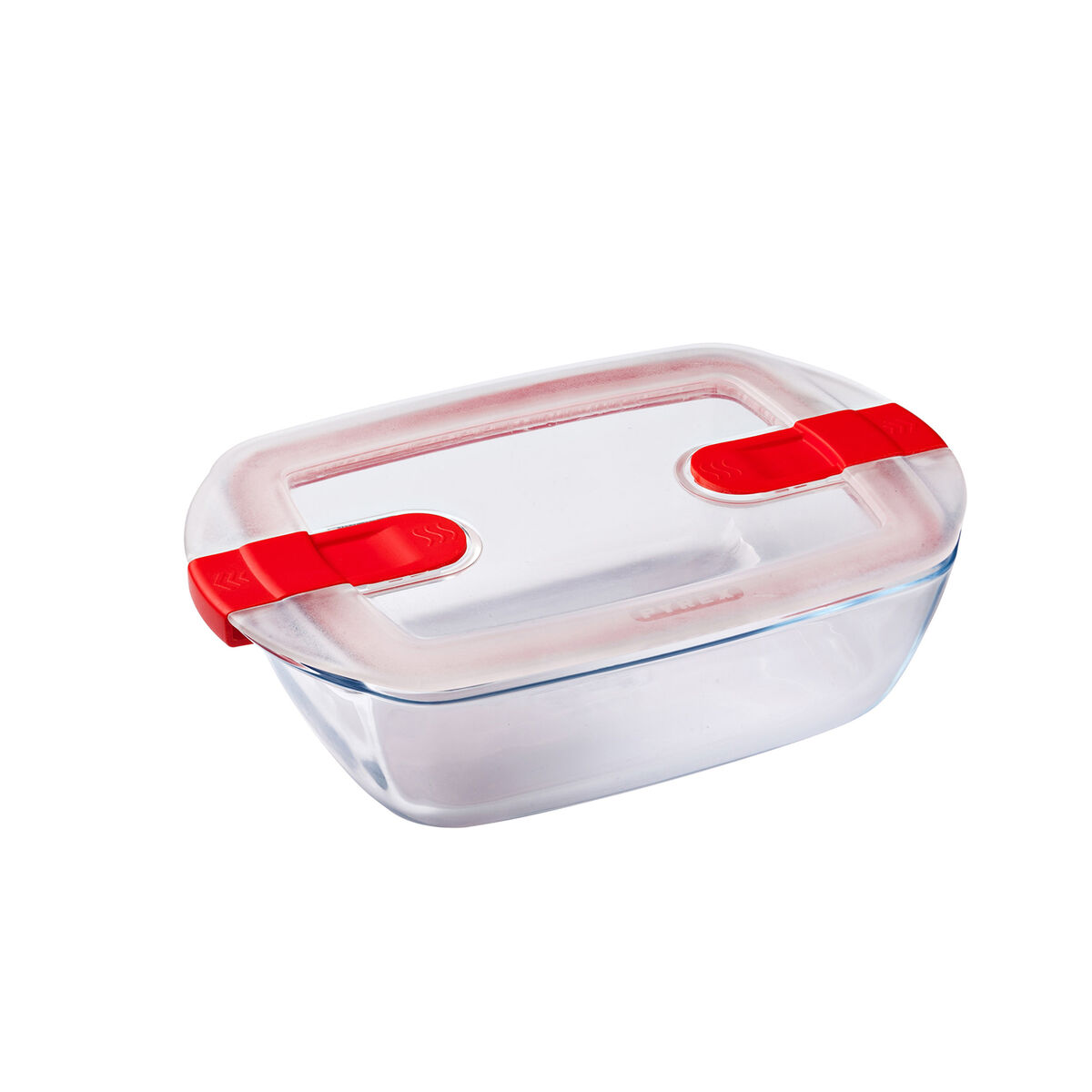 Hermetisk matlåda Pyrex Cook&heat 1,1 L 24 x 15,5 x 7 cm Transparent Glas (5 antal) - 2