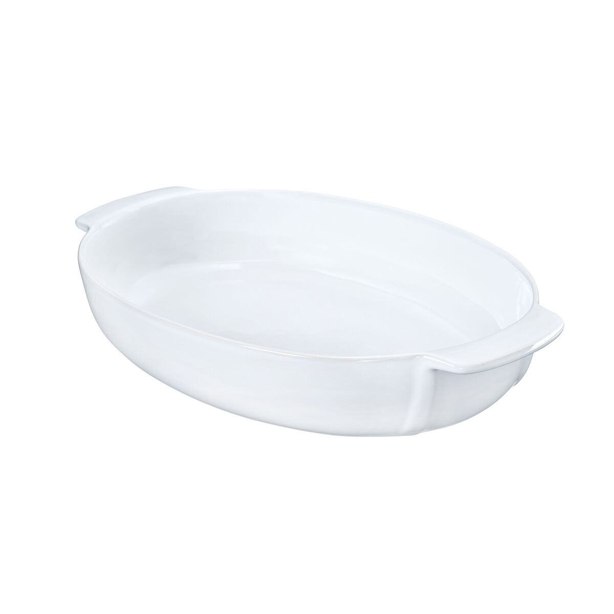 Ugnsform Pyrex Signature Oval 35 x 22 x 7 cm Keramik Vit (6 antal) - 2