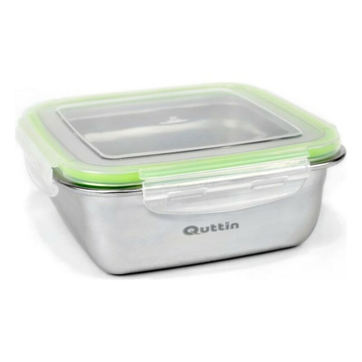 Lunchlåda Quttin Fyrkantig Hermetisk stängning (400 ml) - 3