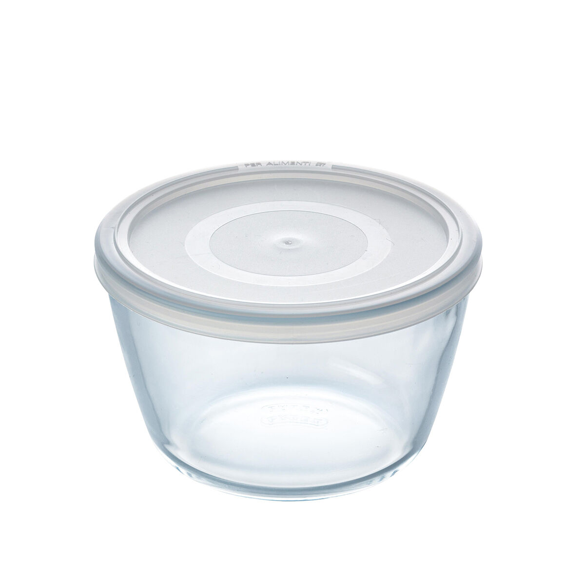 Rund matlåda med lock Pyrex Cook & Freeze 1,1 L 15 x 15 x 10 cm Transparent Silikon Glas (4 antal) - 2