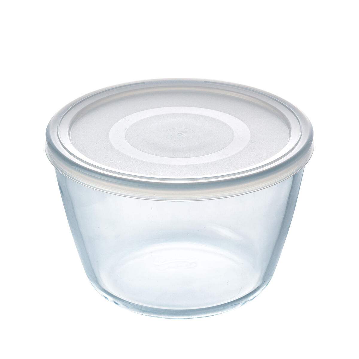Rund matlåda med lock Pyrex Cook & Freeze 1,6 L 17 x 17 x 12 cm Transparent Silikon Glas (4 antal) - 2