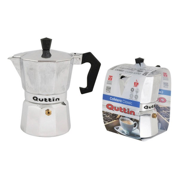 Italiensk Kaffepanna Quttin Classic 3 Csészék - 2