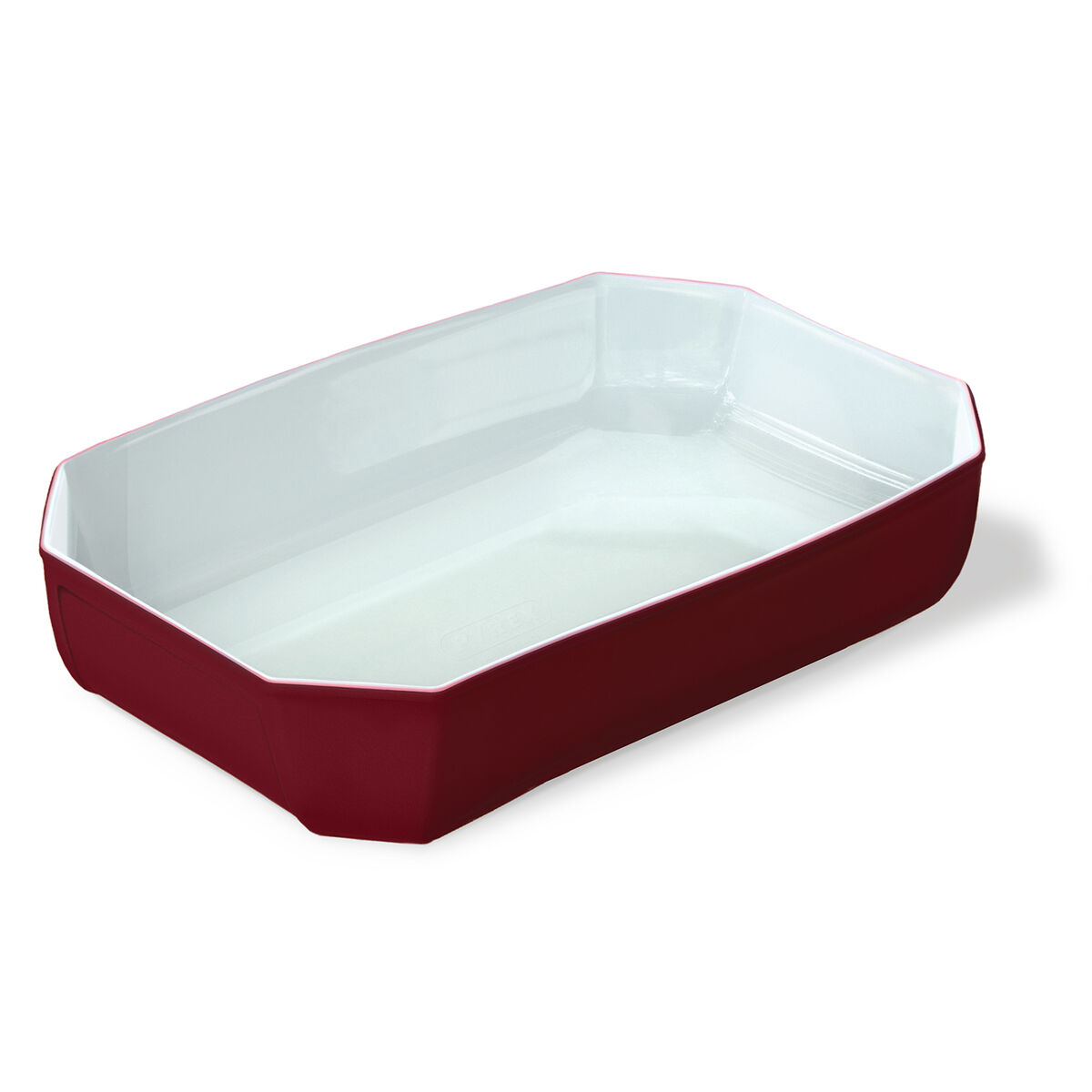 Servingsfat Pyrex Color's Rektangulär Röd Glas 33 x 22 cm (5 antal) - 3