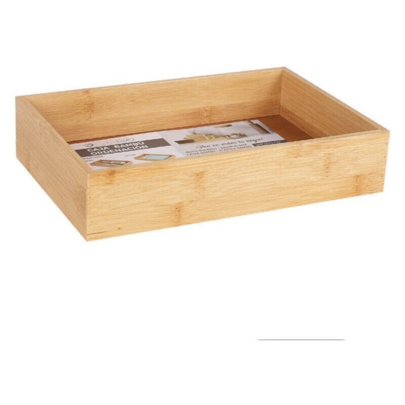 Allsidig låda Confortime Organiserare Bambu, Mått: 23 x 9 x 5 cm - 4