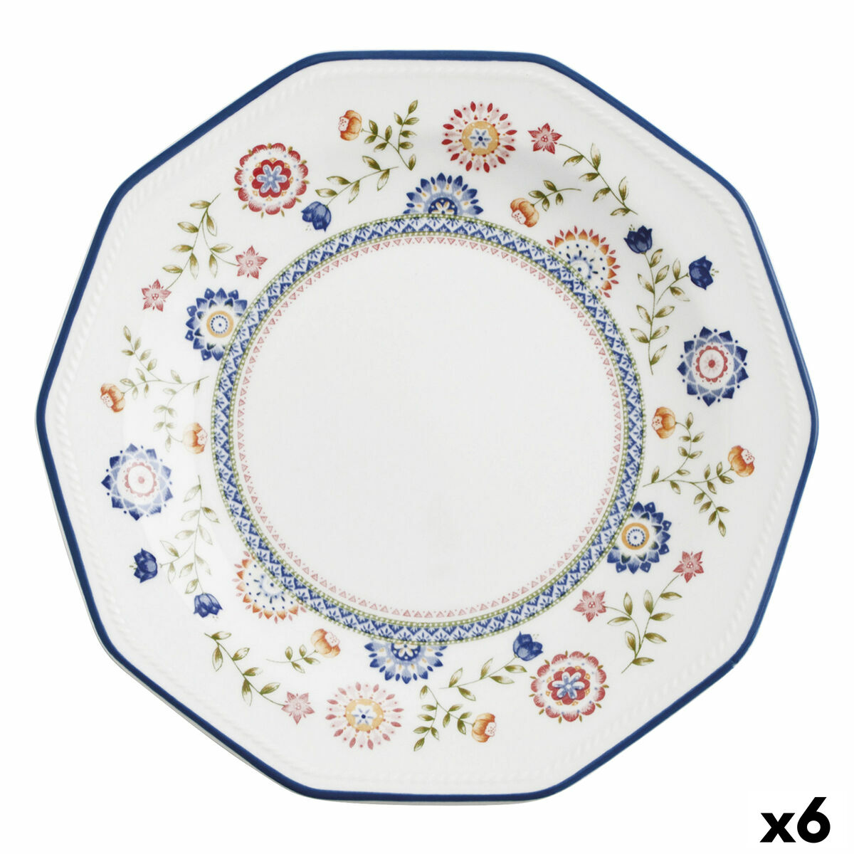 Dessert Churchill Bengal Keramik Edények (Ø 20,5 cm) (6 antal)