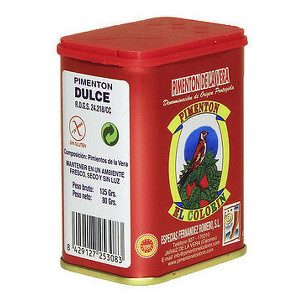 Paprikapulver El Colorin de la Vera Söt (80 g) - 2