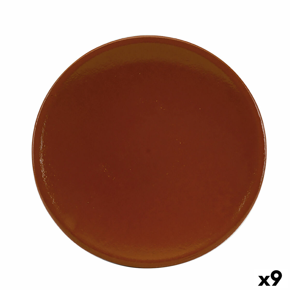 Tallrik Raimundo Barro Profesional Refraktor Terrakotta Keramik Brun Ø 28 cm (9 antal)