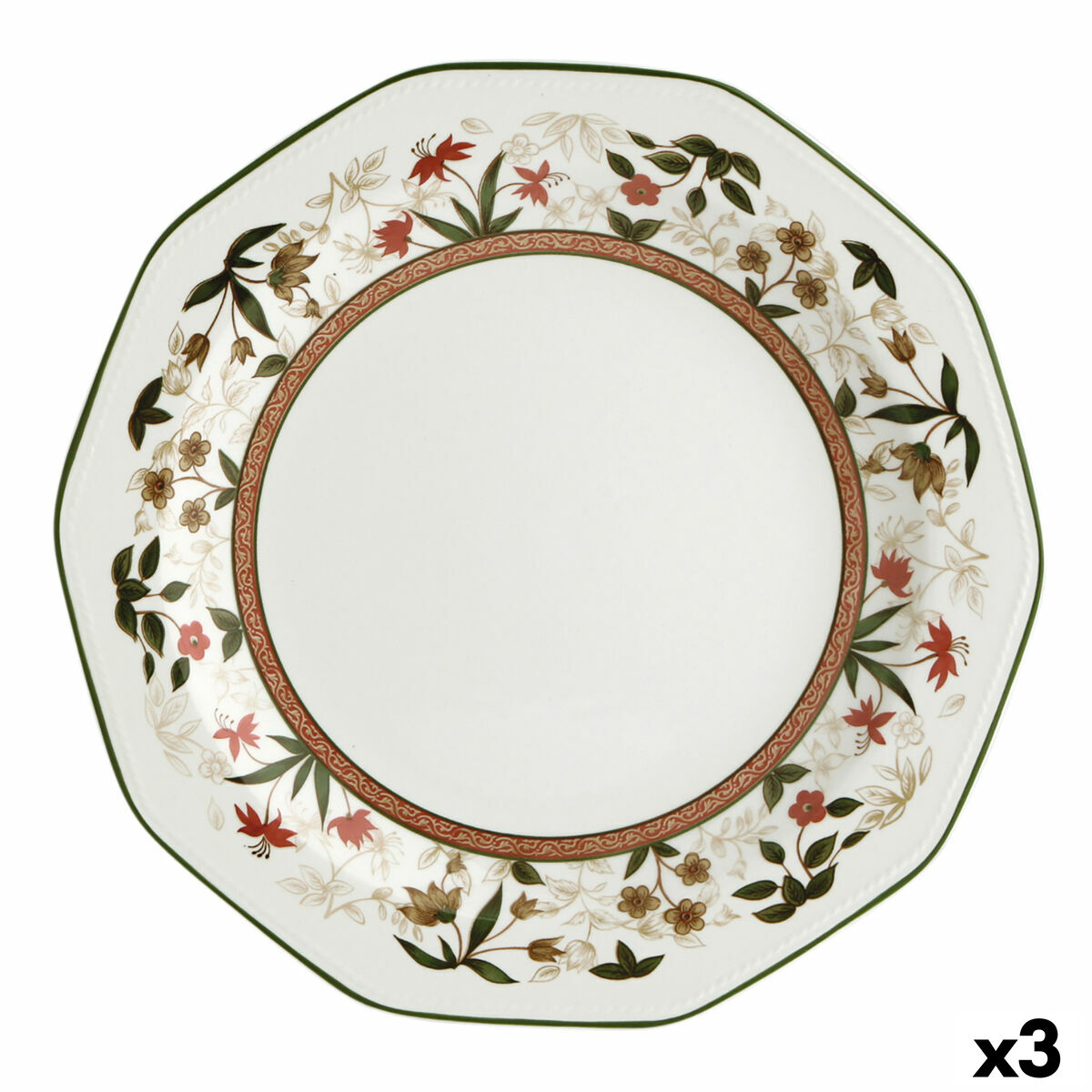 Servingsfat Queen´s By Churchill Assam Rund Vit Keramik Edények (3 antal)