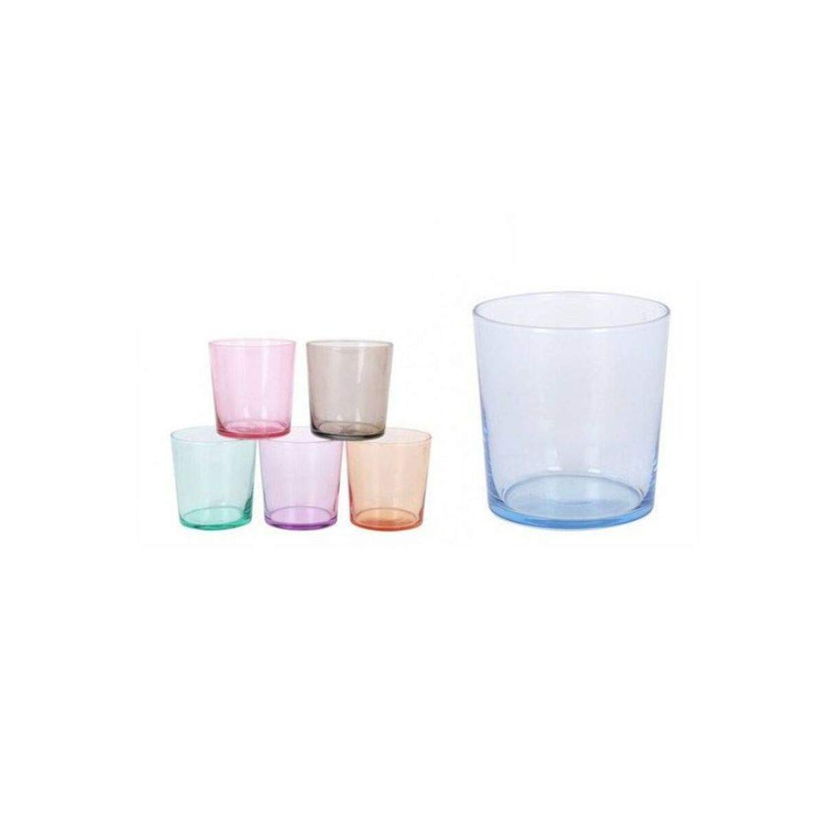Glasset LAV   Multicolour 345 ml (6 antal)
