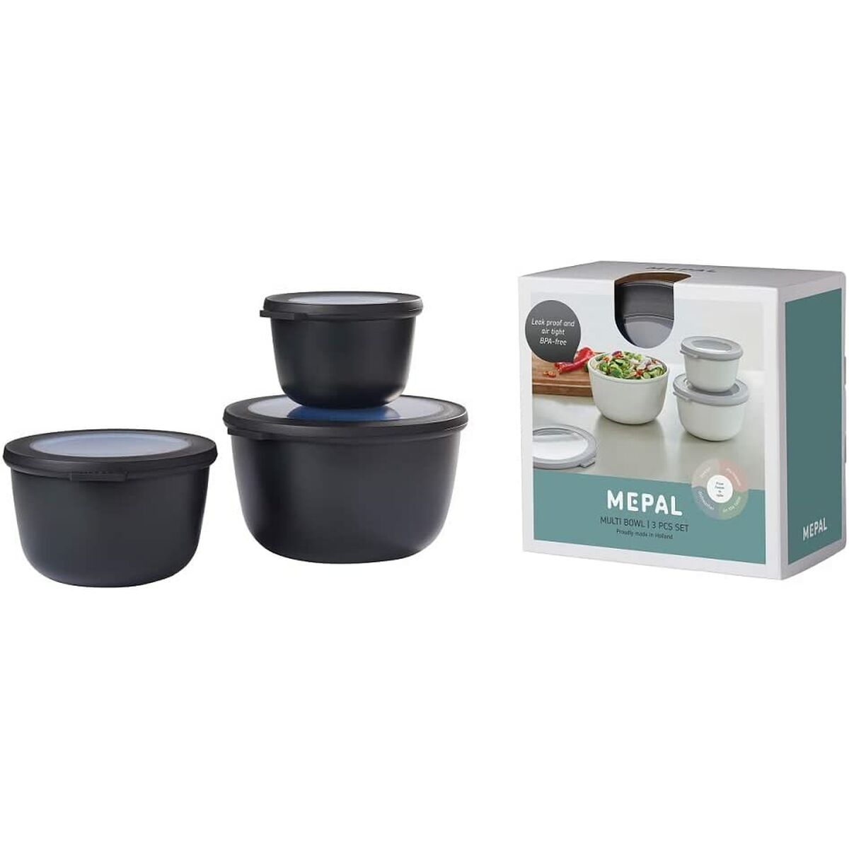 Lunchlådor, set Mepal (Renoverade C) - 2