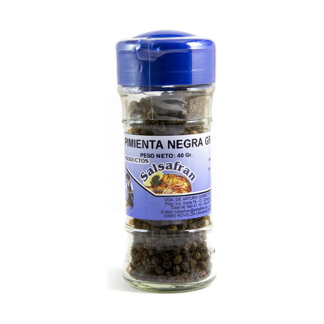 Svartpeppar Salsafran Spannmål (40 g)