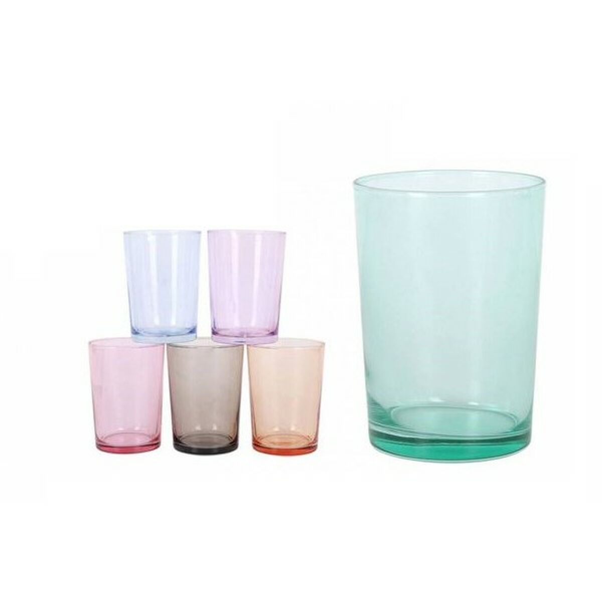 Glasset LAV   Cider Multicolour 520 ml (6 antal)