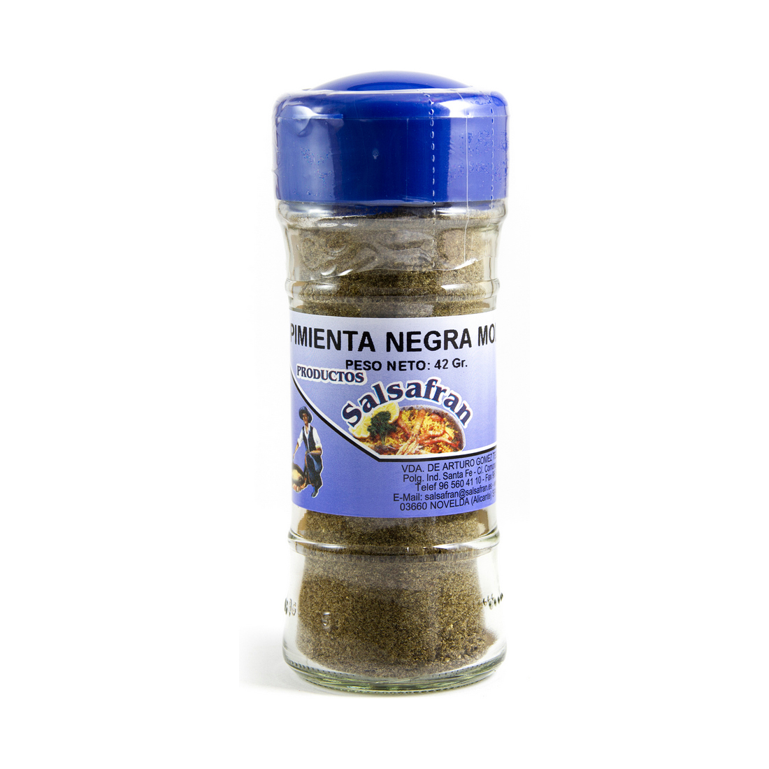 Svartpeppar Salsafran Mald (40 g)