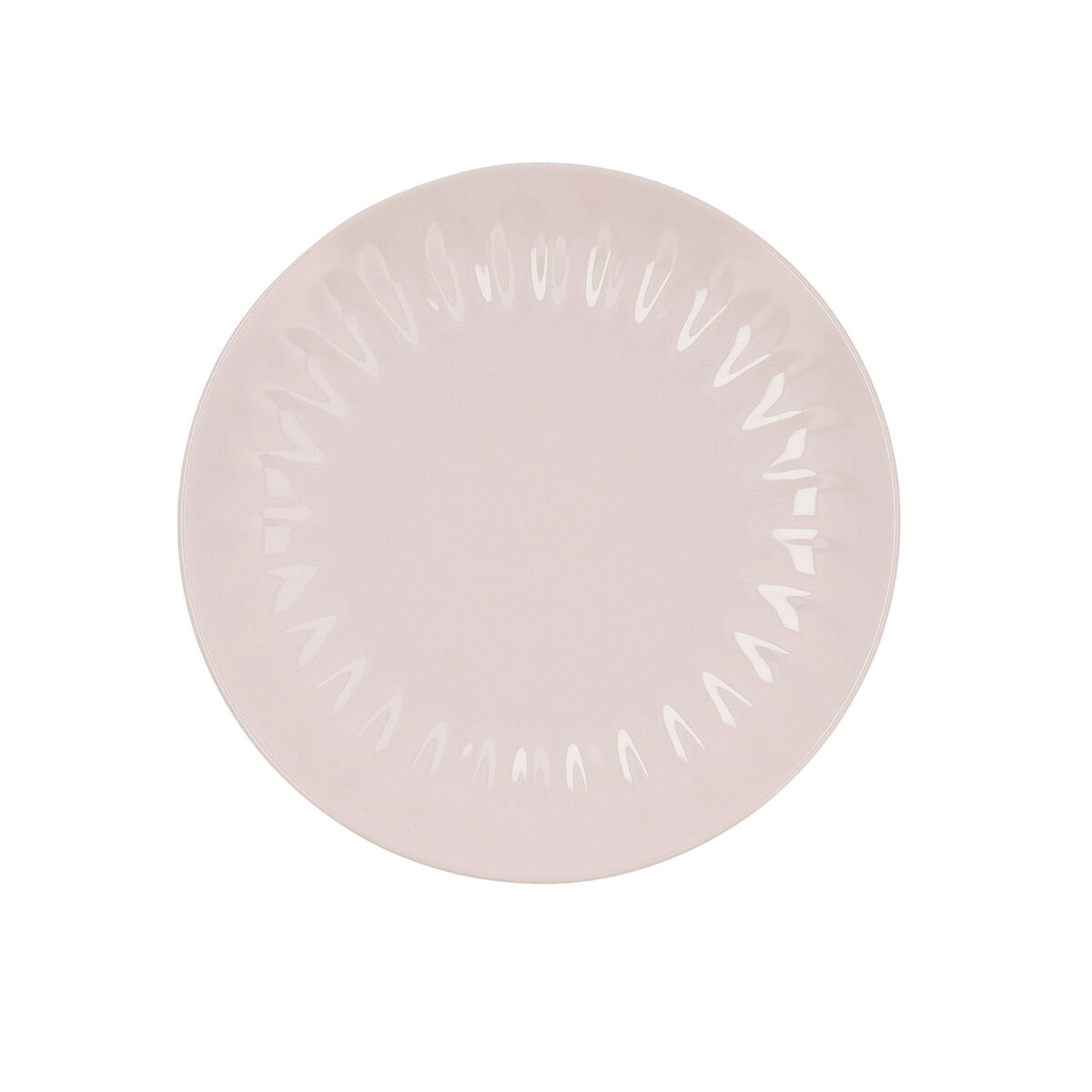 Dessert Bidasoa Romantic Keramik Rosa (Ø 21 cm) (12 antal) - 2