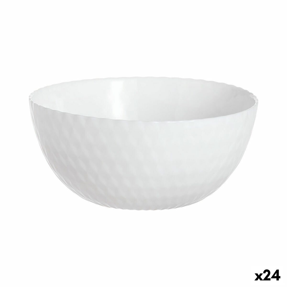 Skål Luminarc Pampille Blanco Vit Glas (24 antal)