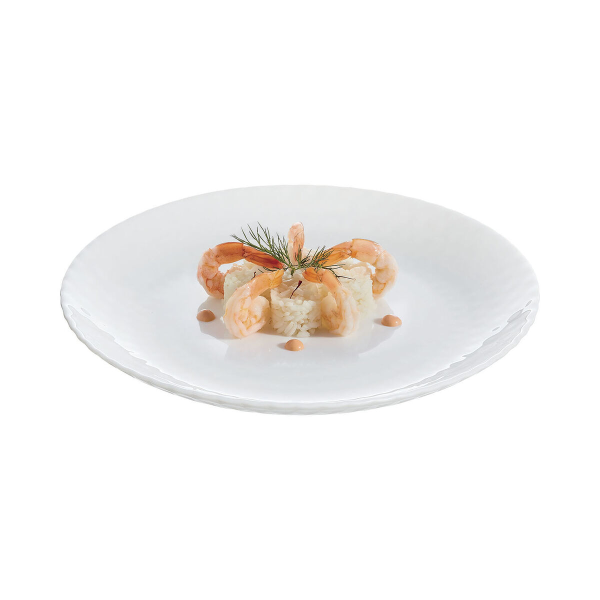Dessert Luminarc Pampille Vit Glas (19 cm) (24 antal) - 3