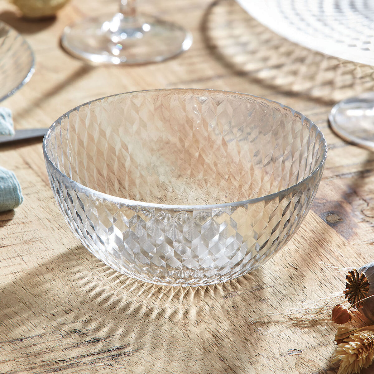 Skål Luminarc Pampille Clear Transparent Glas (24 antal) - 3