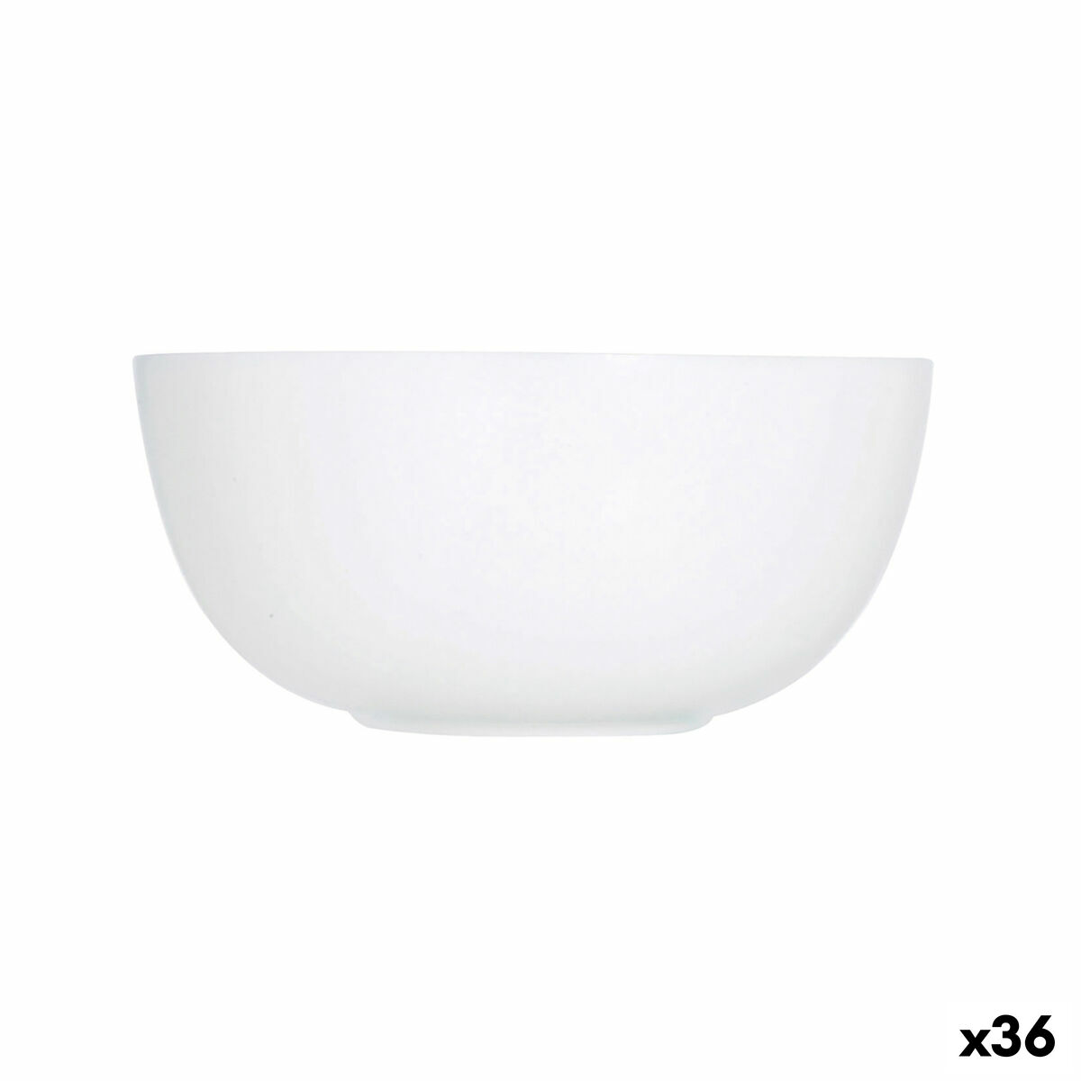 Skål Luminarc Diwali Vit Glas 12 cm (36 antal)