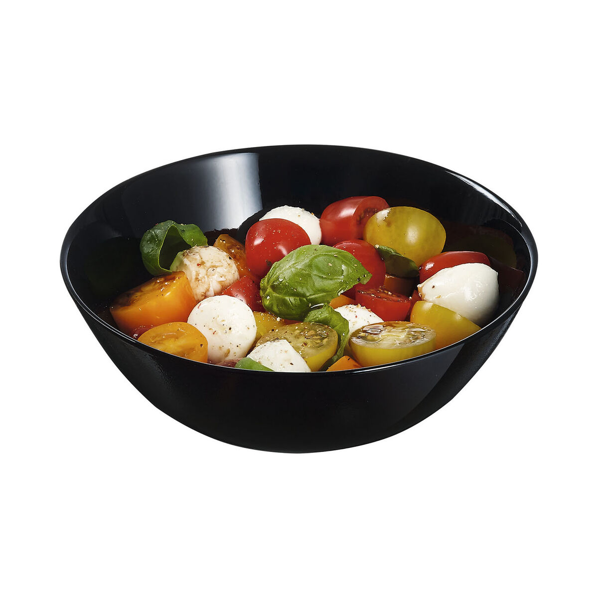 Skål Arcopal Zelie Flera användningsområden Svart Glas (16 cm) (12 antal) - 3