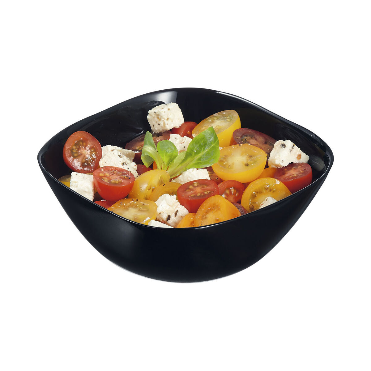 Skål Luminarc Multiusos Flera användningsområden Ø 14 cm Svart Glas (24 antal) - 3