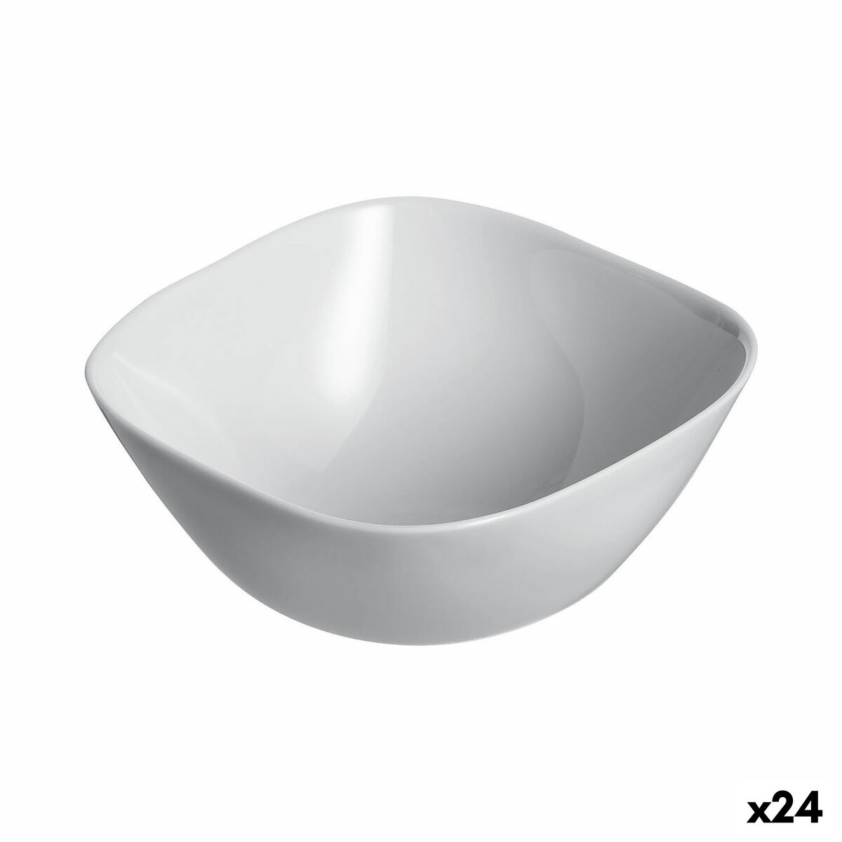 Skål Luminarc Flera användningsområden Grå Glas (Ø 14 cm) (24 antal)
