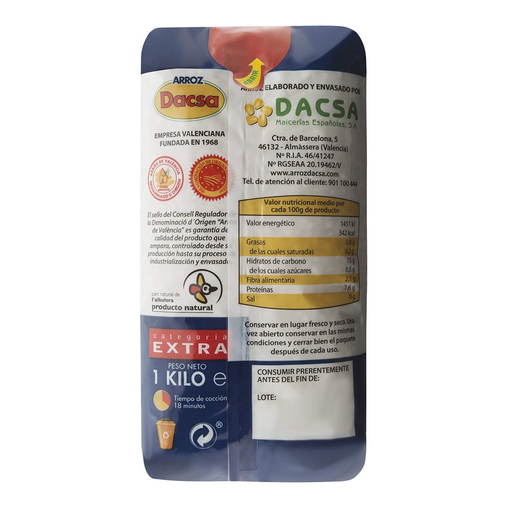 Rice Dacsa Extra (1 kg) - 2