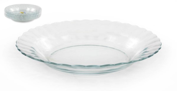 Djup tallrik Duralex Paris Glas (Ø 23 cm)