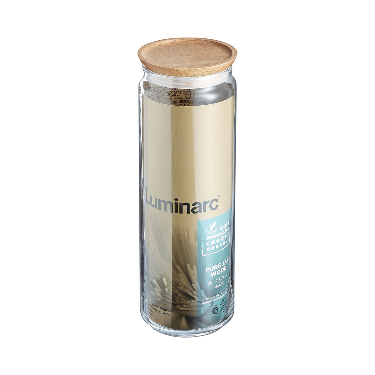 Burk Luminarc Pav Transparent Glas (2 L) (6 antal) - 3