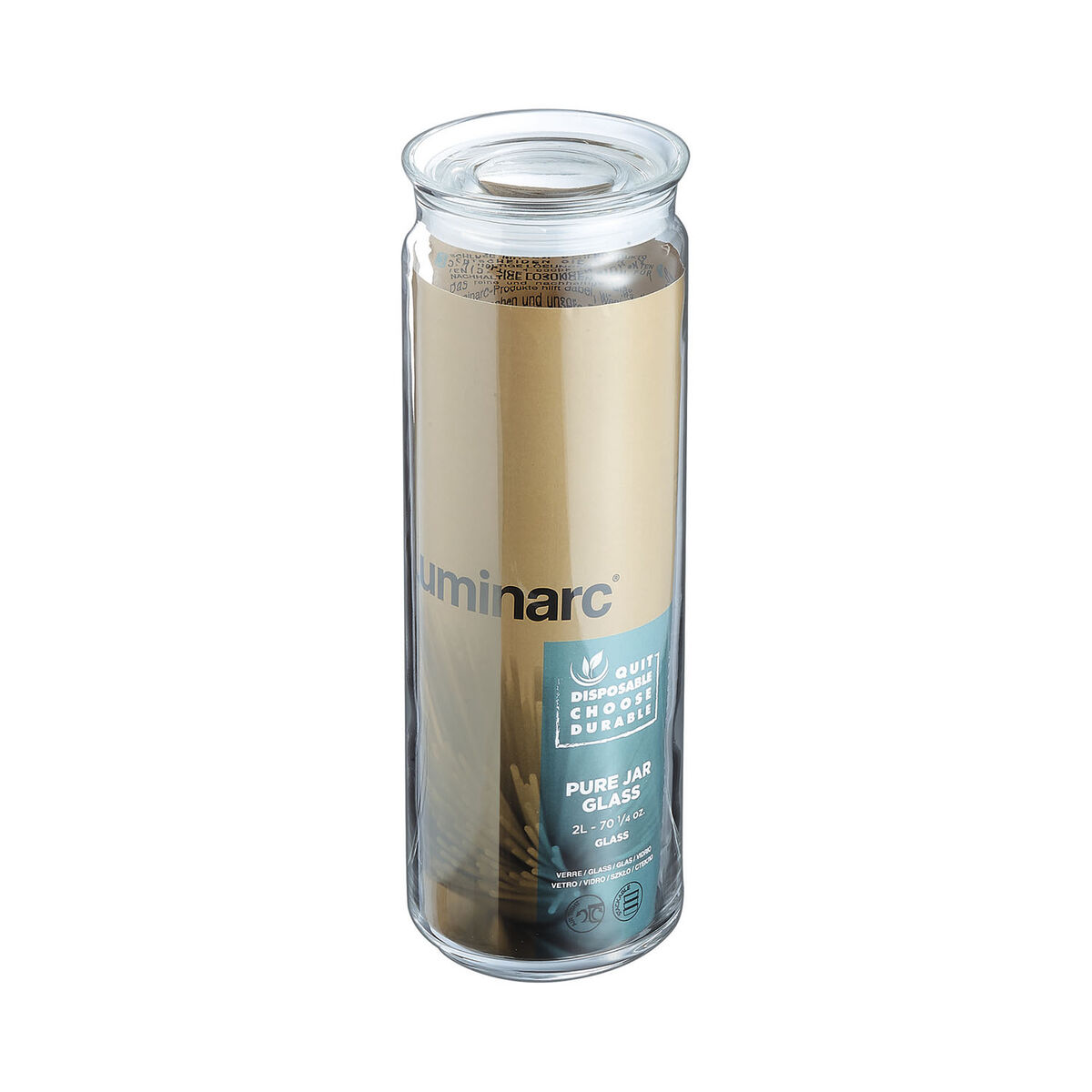 Burk Luminarc Pav Transparent Glas (2 L) (6 antal) - 4
