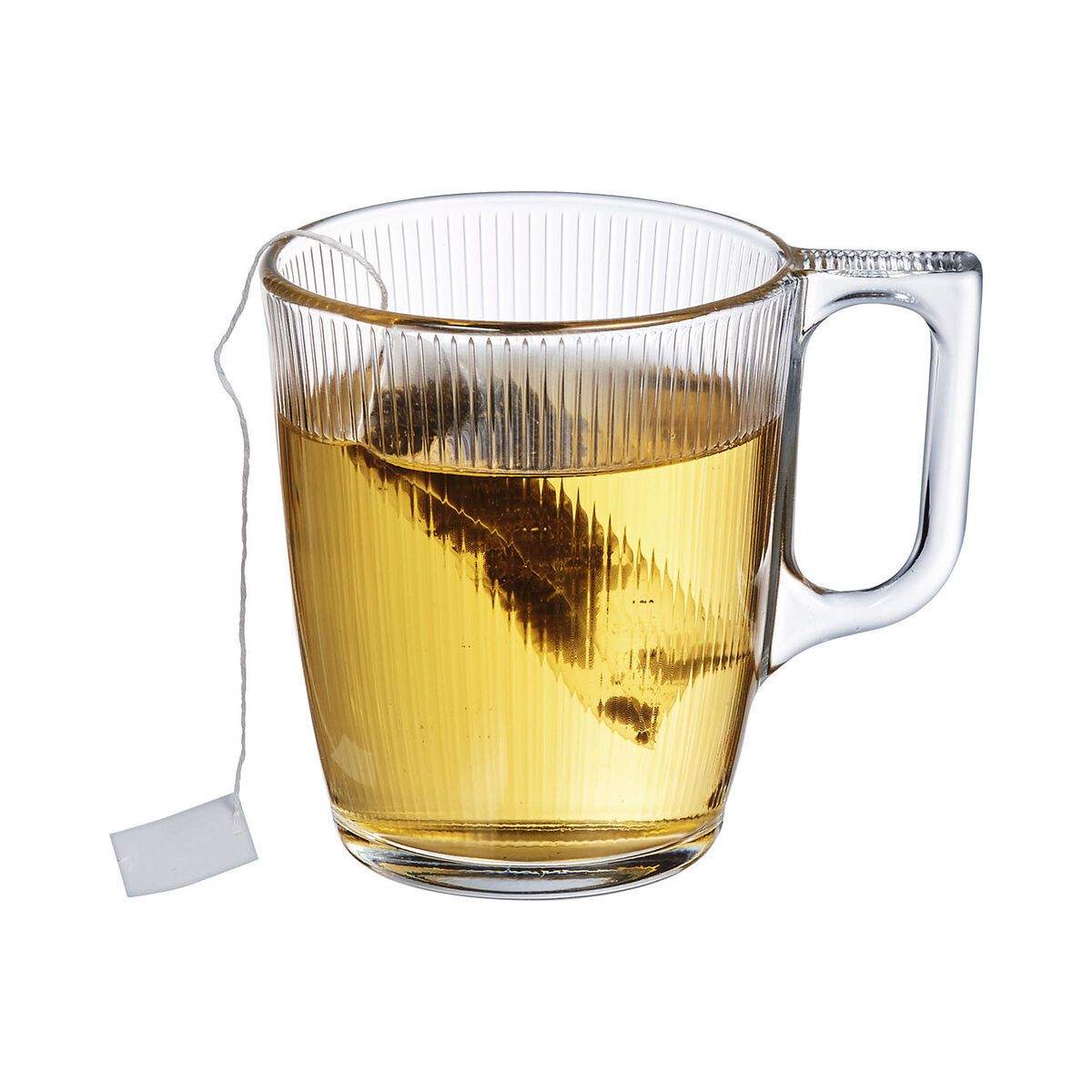 Koppar Luminarc Stripy Frukost Transparent Glas (250 ml) (6 antal) - 2