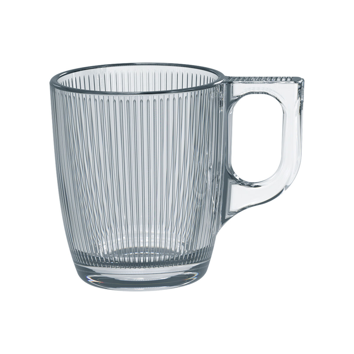 Koppar Luminarc Stripy Transparent Glas 90 ml (6 antal) - 4