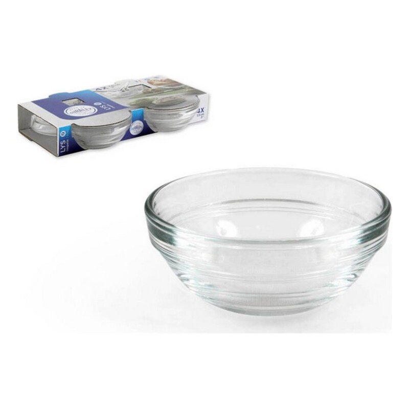 Skål Duralex Stapelbara Rund (4 uds) (70 ml) - 2
